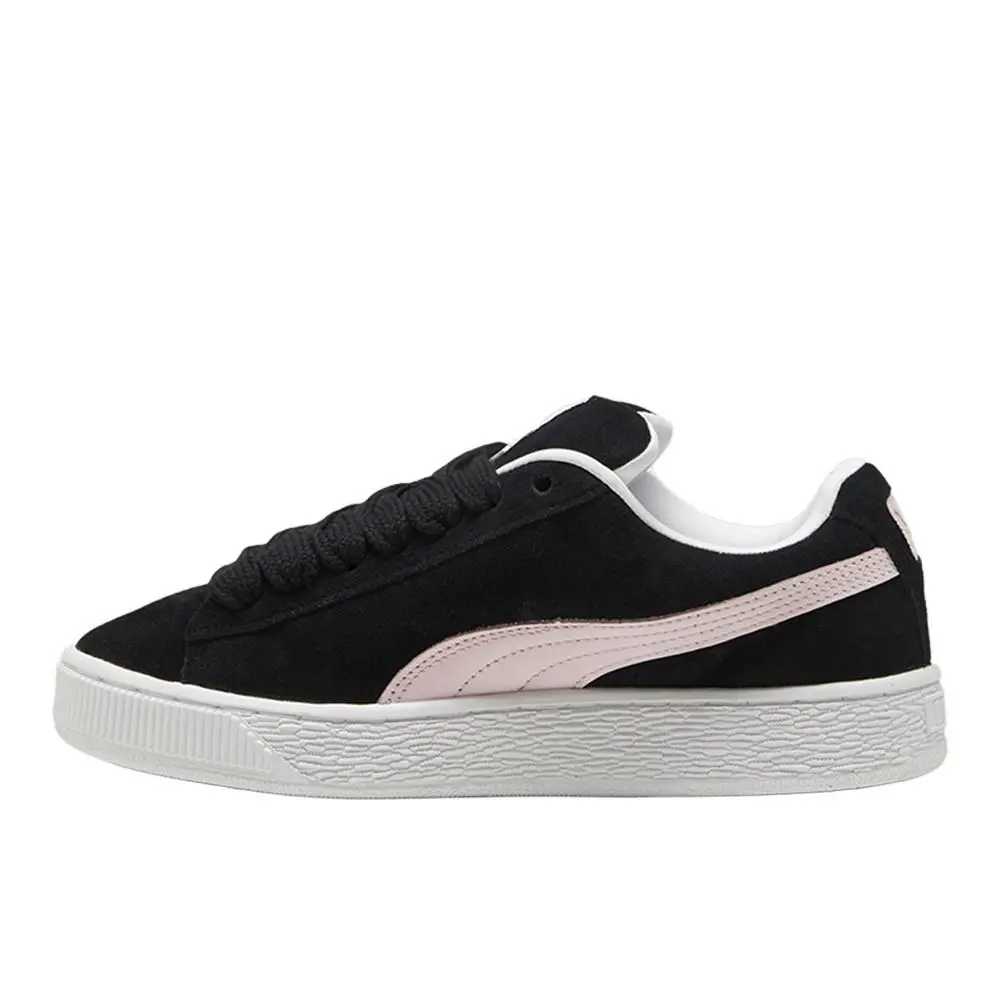 Puma shoes - PUMA Suede Xl Lace Up - 39764804 - Black, Pink 1
