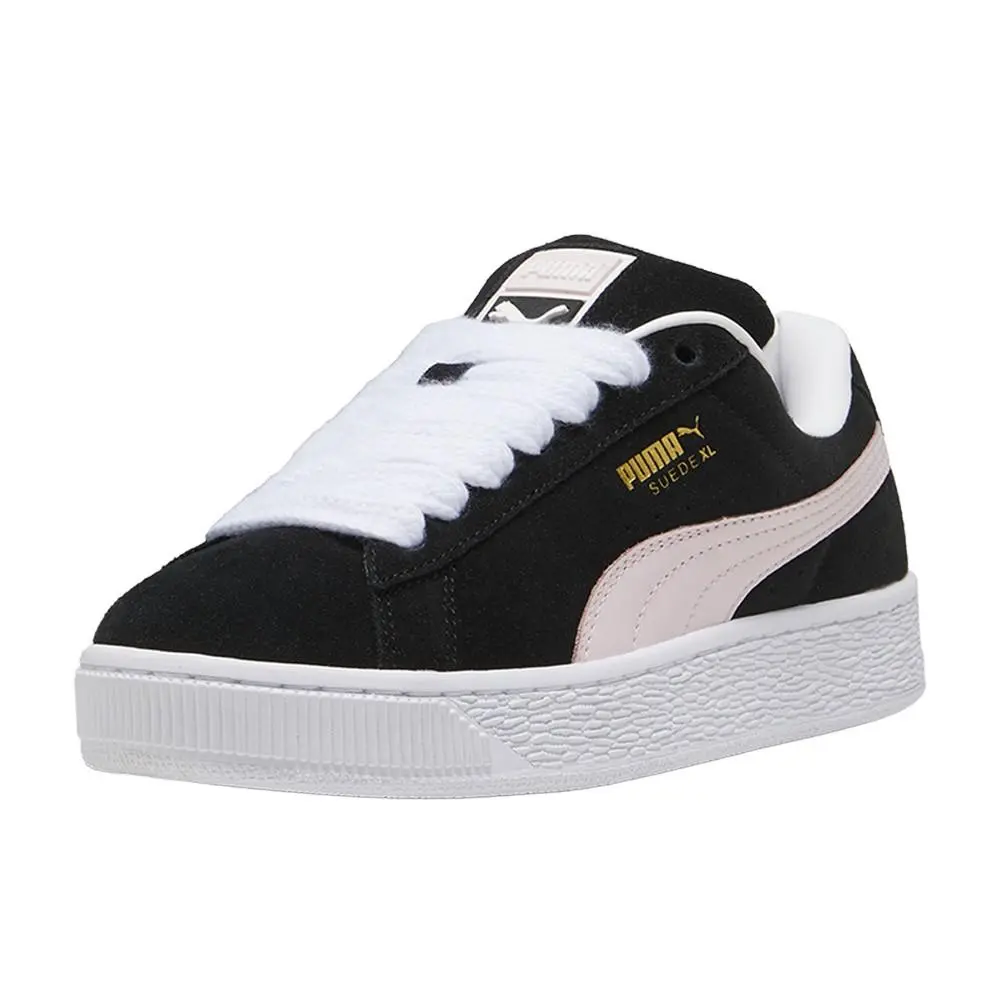 Puma shoes - PUMA Suede Xl Lace Up - 39764804 - Black, Pink 6