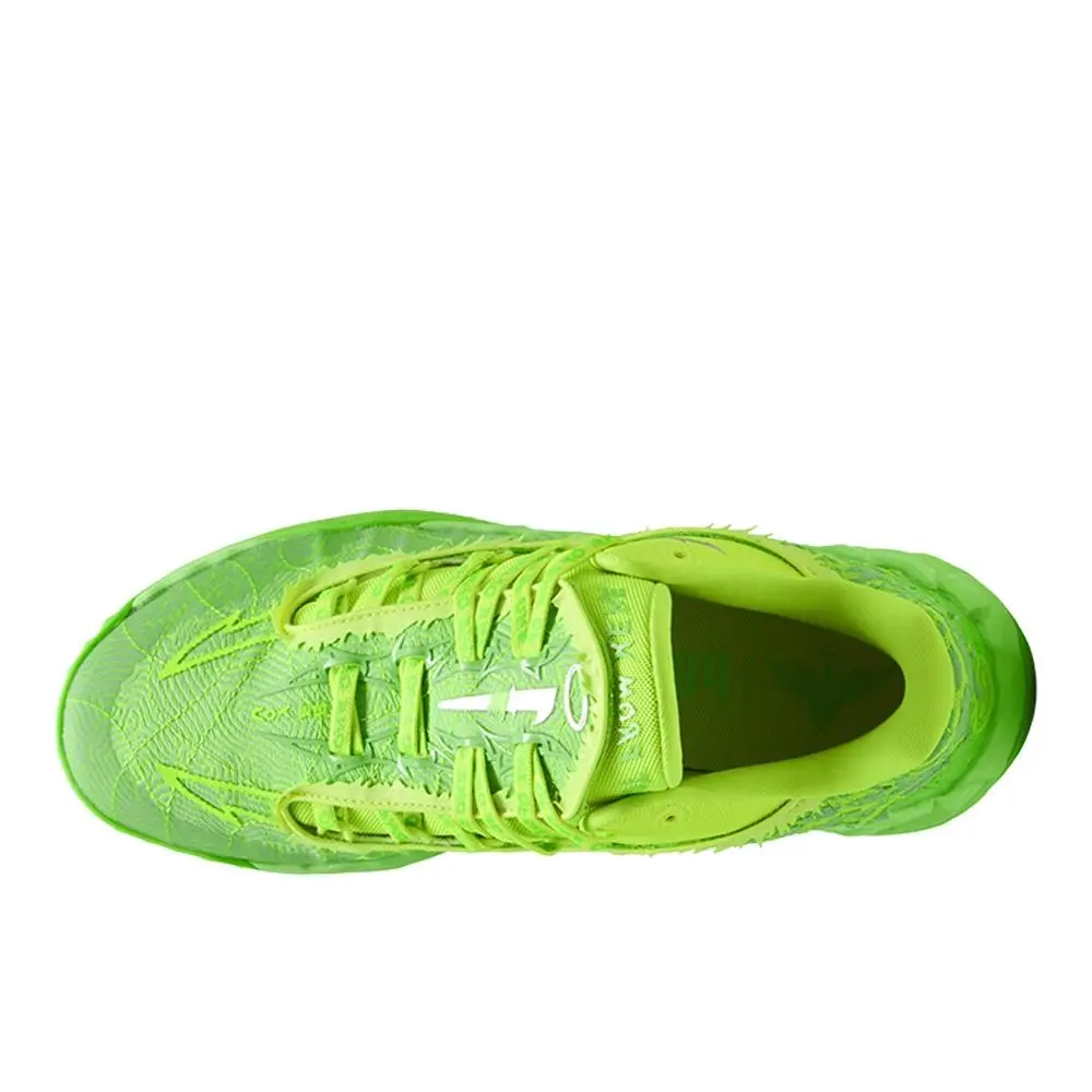 Puma shoes - PUMA Mb.05 Lo Flourish Lace Up Basketball - 31275301 - Green 2