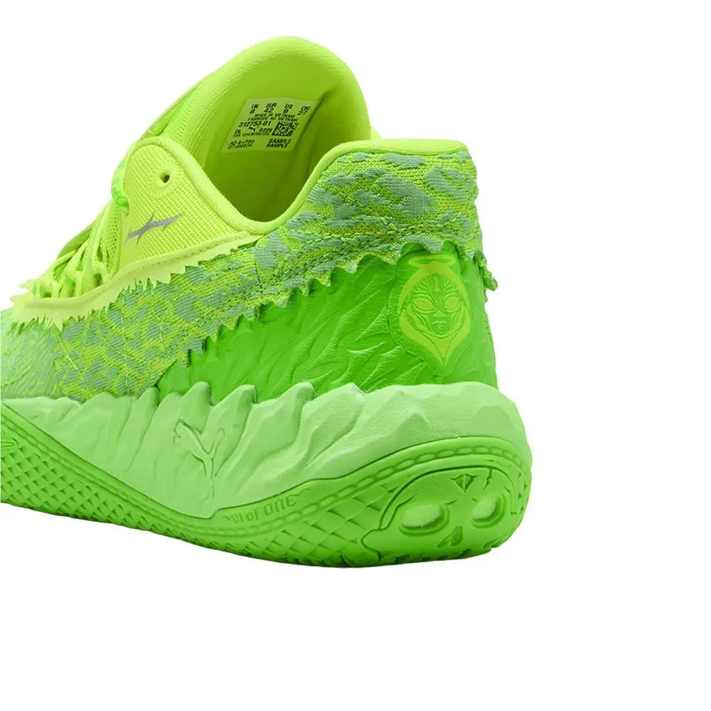 Puma shoes - PUMA Mb.05 Lo Flourish Lace Up Basketball - 31275301 - Green 13