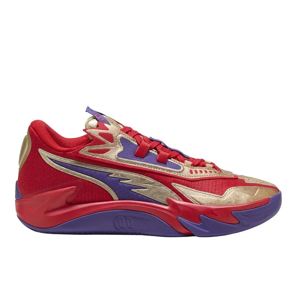 Puma shoes - PUMA Scoot Zeros Ii Gold.D.D. Basketball - 31222901 - Red 7