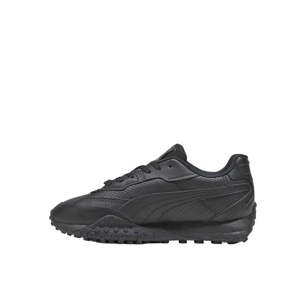 Puma shoes - PUMA Blktop Rider Lace Up  Youth - 39472602 - Black 7
