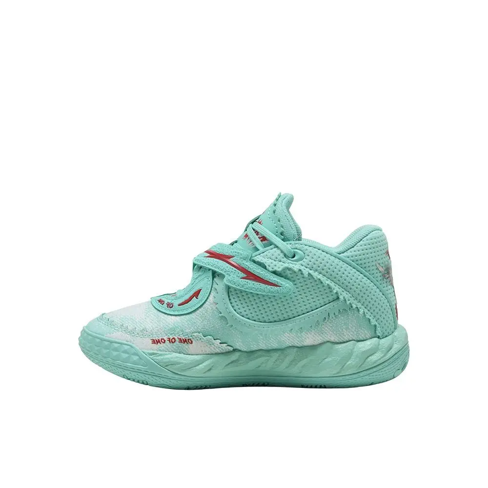 Puma shoes - PUMA Mb.05 Melo World Lace Up Basketball  Toddler - 40659701 - Green 9