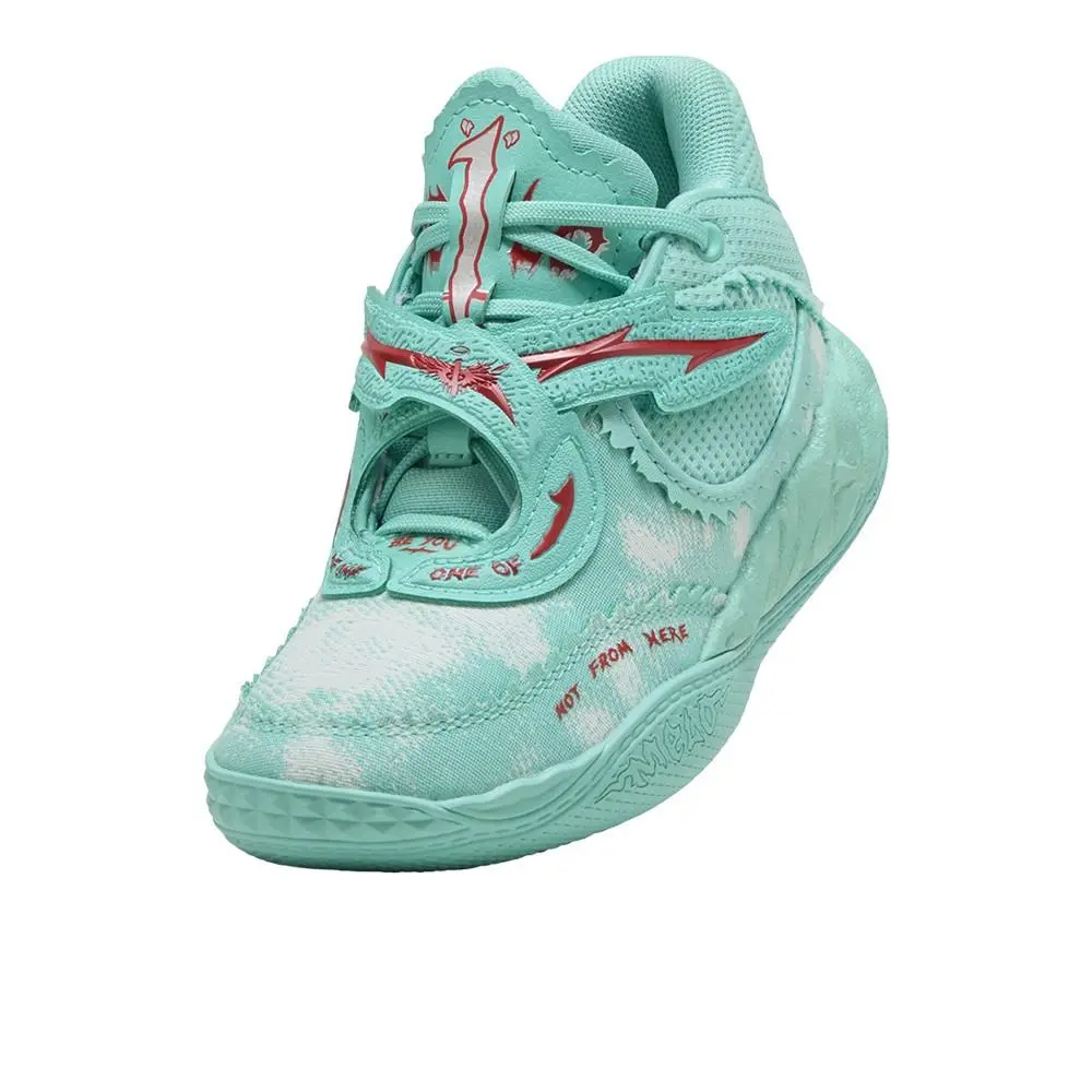 Puma shoes - PUMA Mb.05 Melo World Lace Up Basketball  Toddler - 40659701 - Green 12