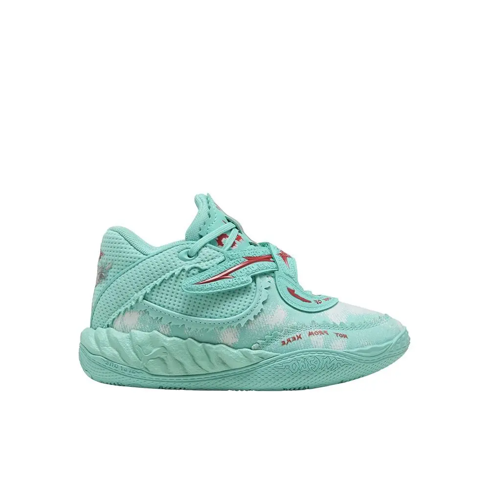 Puma shoes - PUMA Mb.05 Melo World Lace Up Basketball  Toddler - 40659701 - Green 7