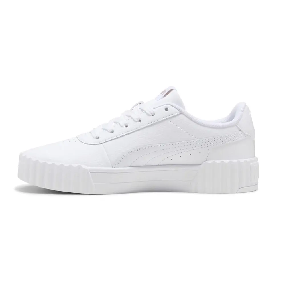 Puma shoes - PUMA Carina 3.0 Lace Up - 40036501 - White 1