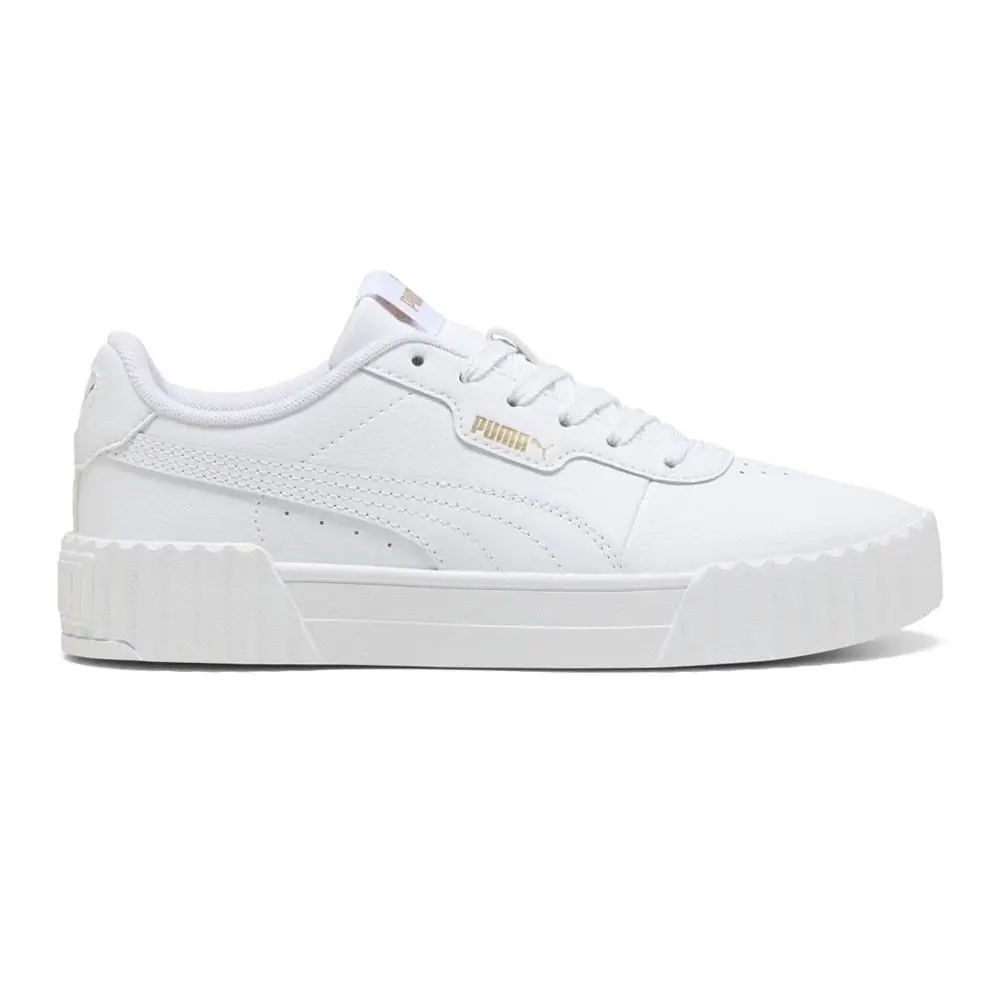 Puma shoes - PUMA Carina 3.0 Lace Up - 40036501 - White 5