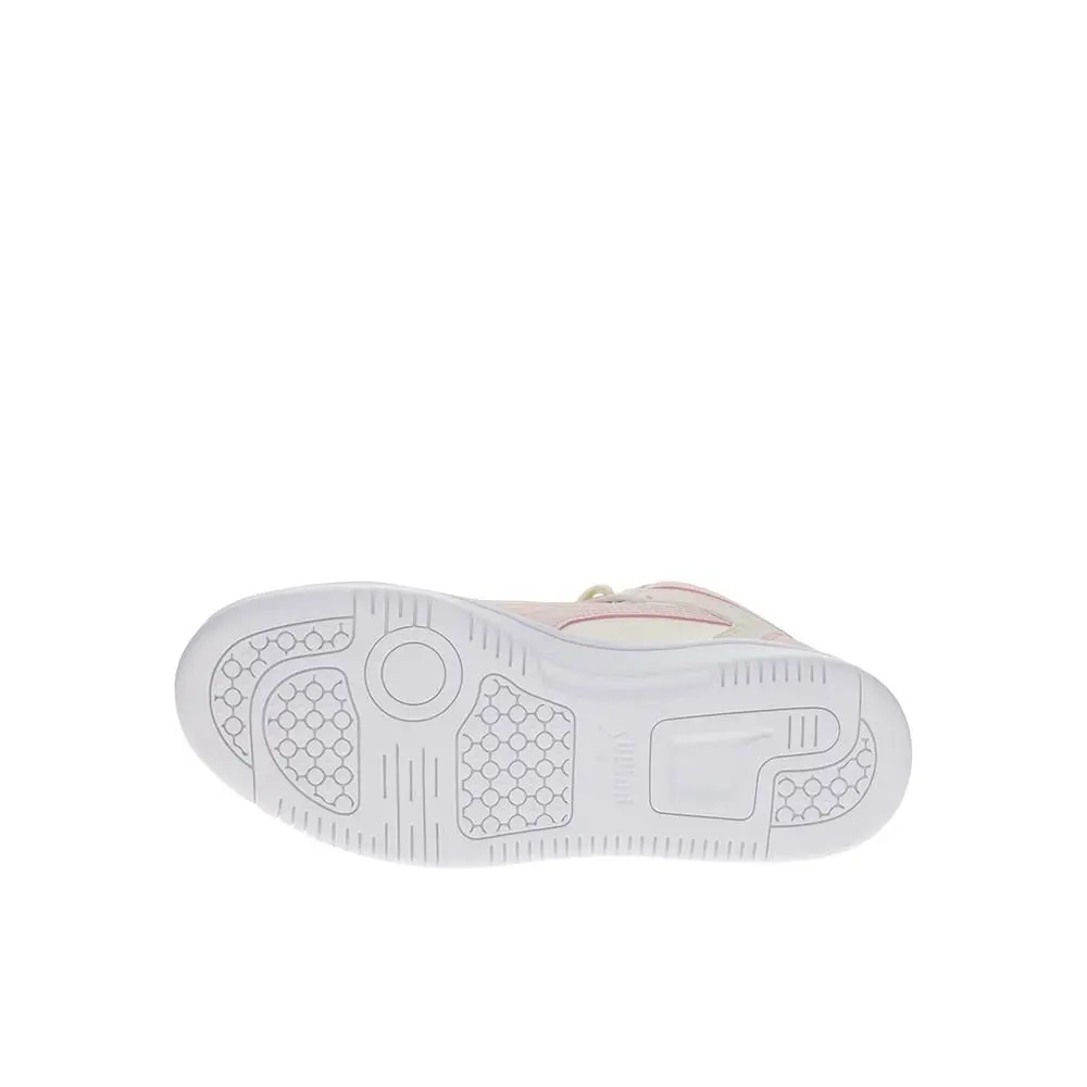 Puma shoes - PUMA Rebound Layup Rcl Bling Lace Up  Youth - 40519802 - Pink, White 11