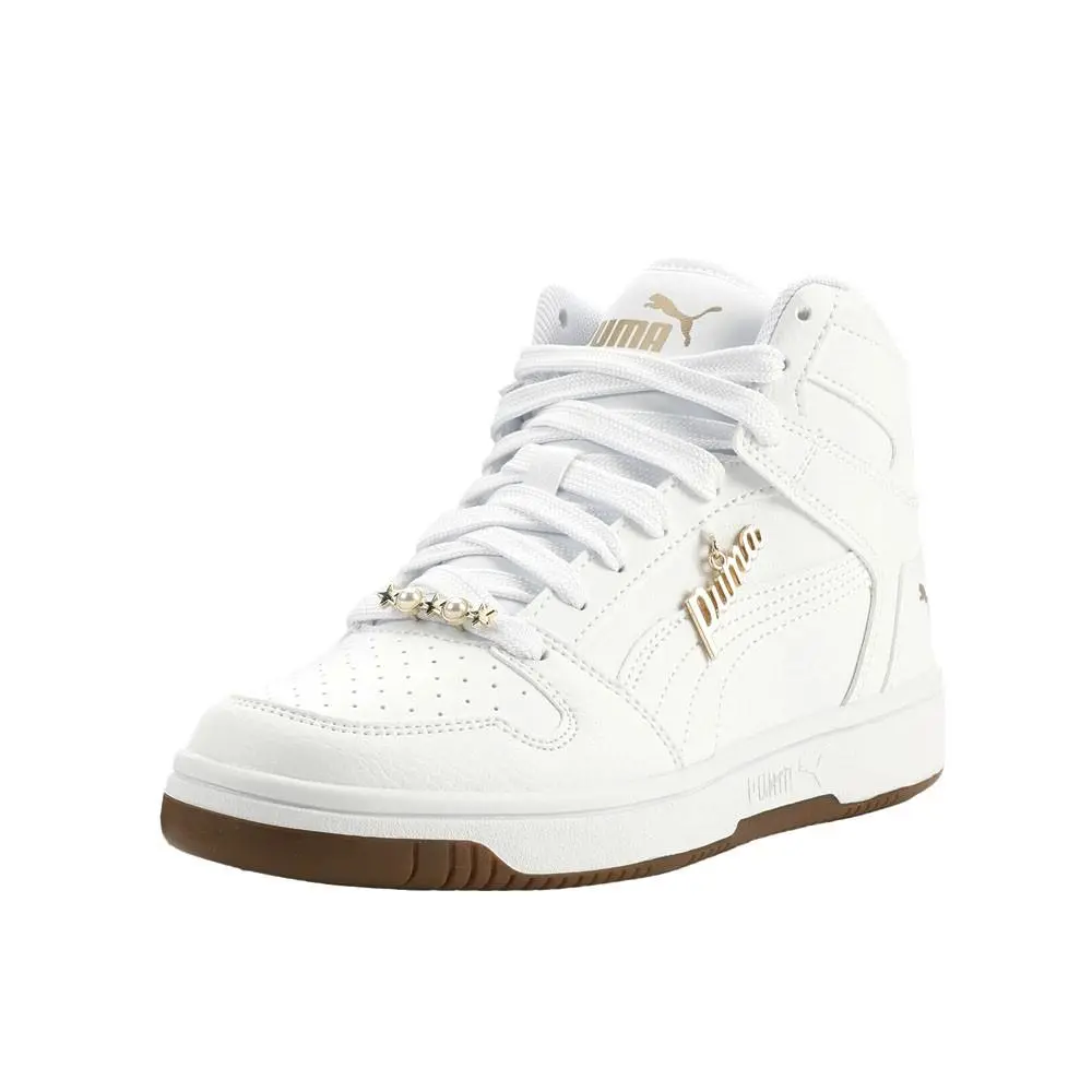 Puma shoes - PUMA Rebound Layup Rcl Bling Lace Up - 40618901 - White 6