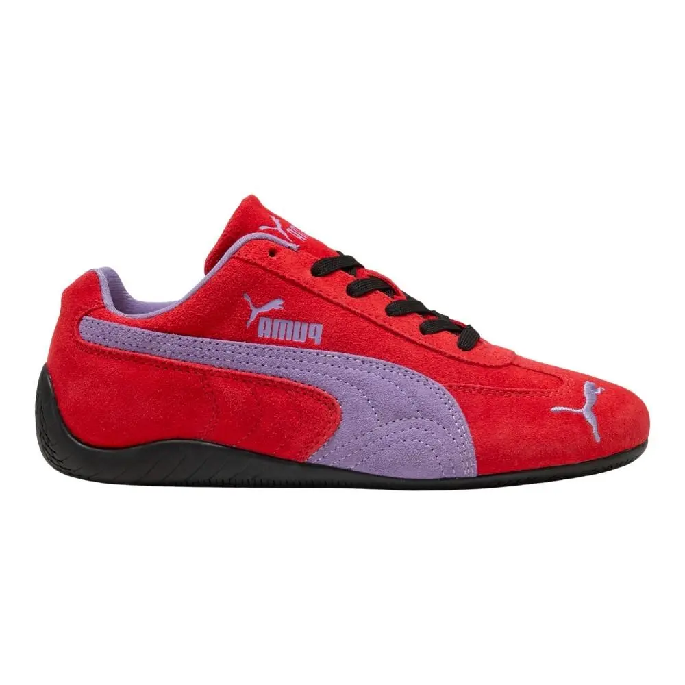 Puma Speedcat Og Lace Up Womens Red Sneakers Casual Shoes 40098642