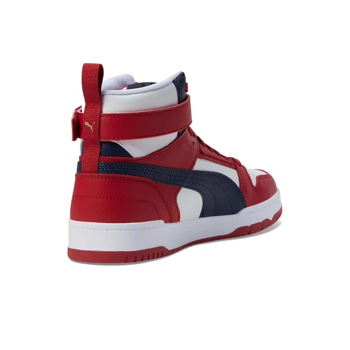 Puma shoes - PUMA White/New Navy/Club Red 3