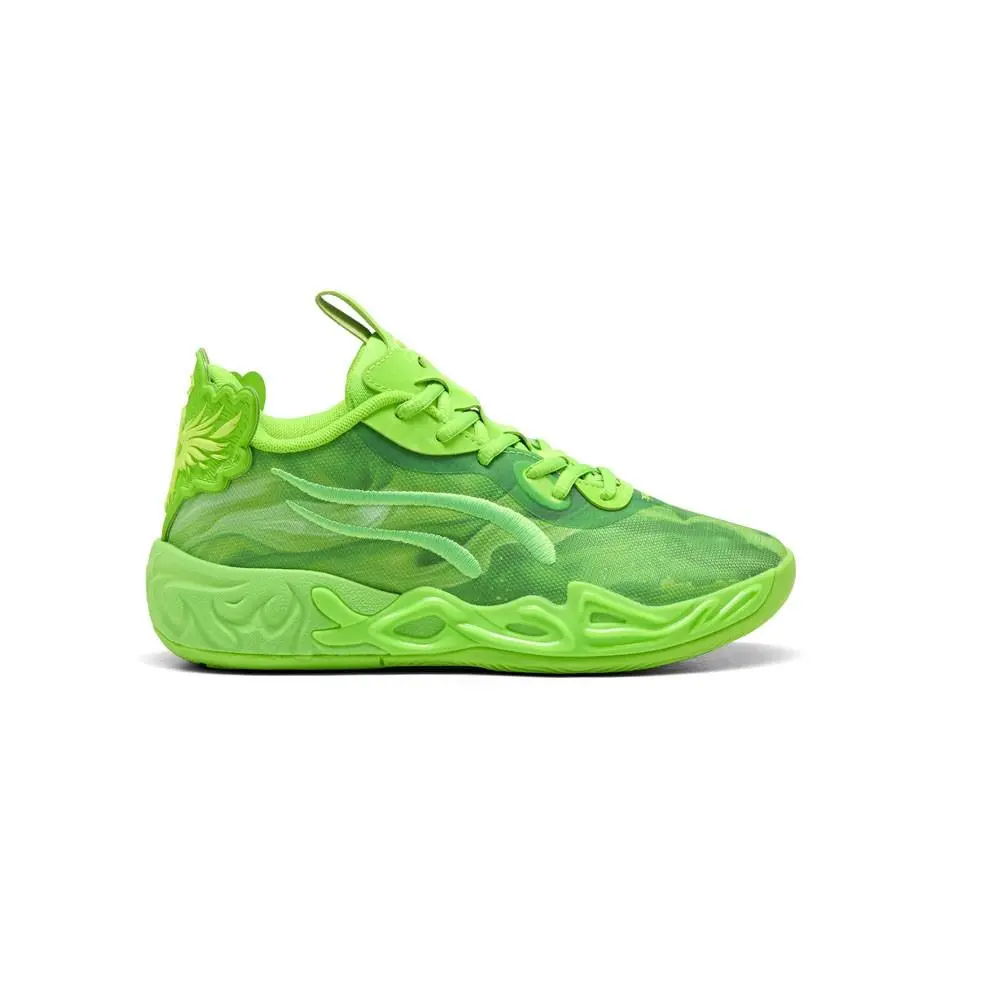 Puma shoes - PUMA  X Lamelo Ball Mb.04 Lo Team Basketball  Youth - 31217704 - Green 5