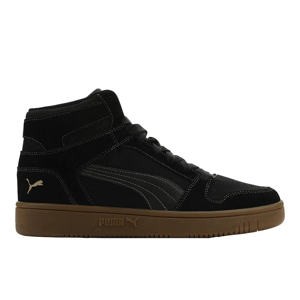 Puma shoes - PUMA Rebound Layup Mix Lace Up - 40885101 - Black 7