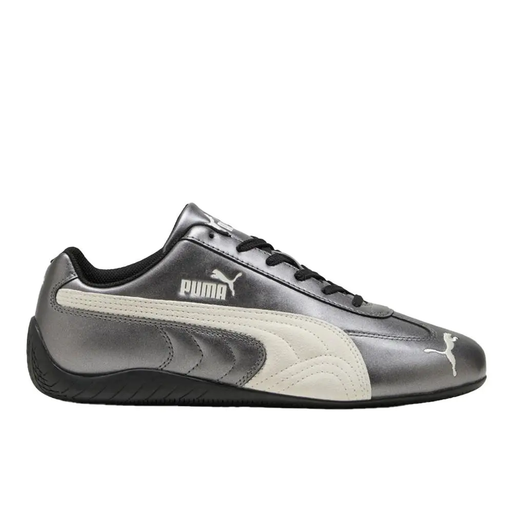 Puma Speedcat Metallic Lace Up Mens Black Sneakers Casual Shoes 40368902