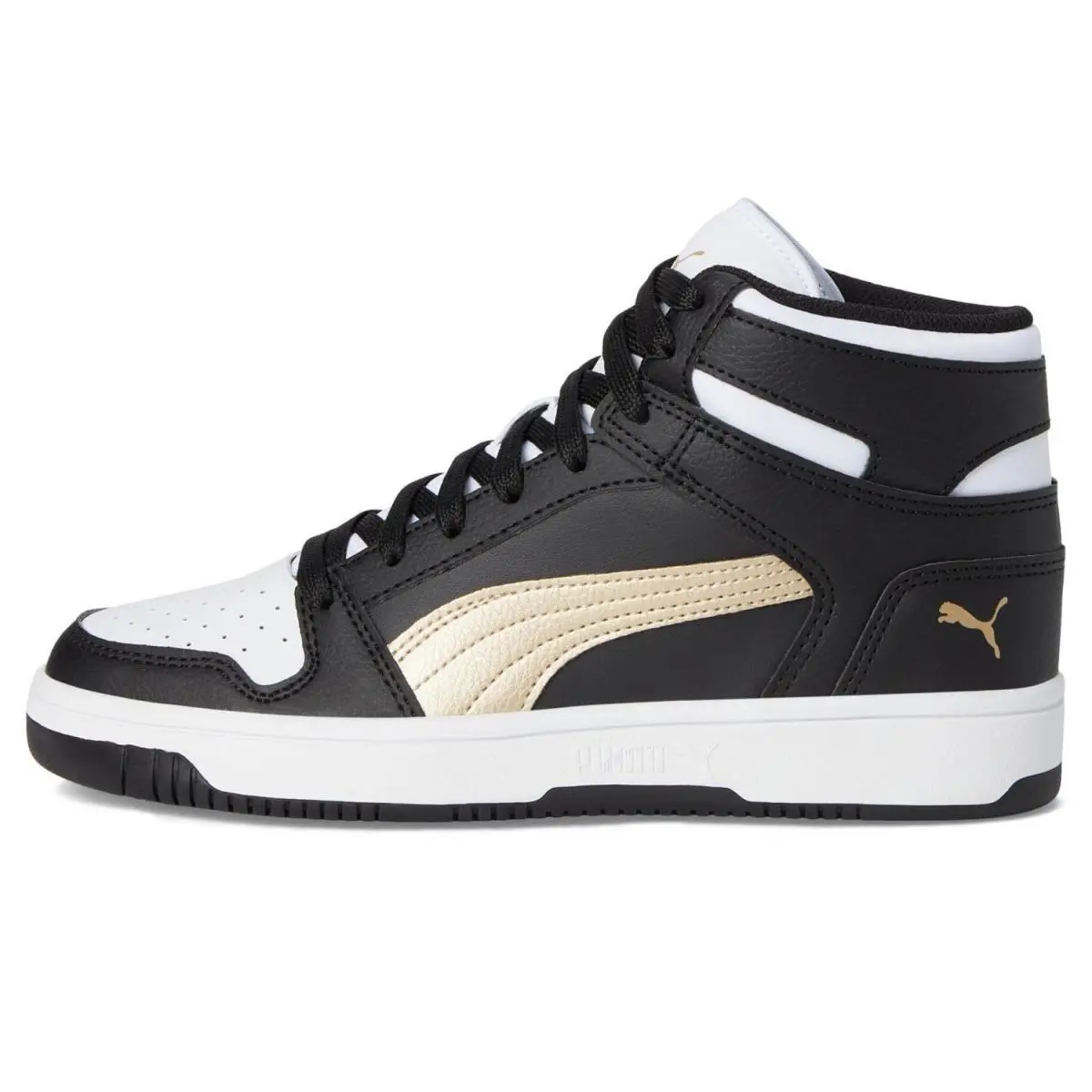 Puma shoes - 041468160219 - 041468160219 - BLACK/GOLD/WHITE 11
