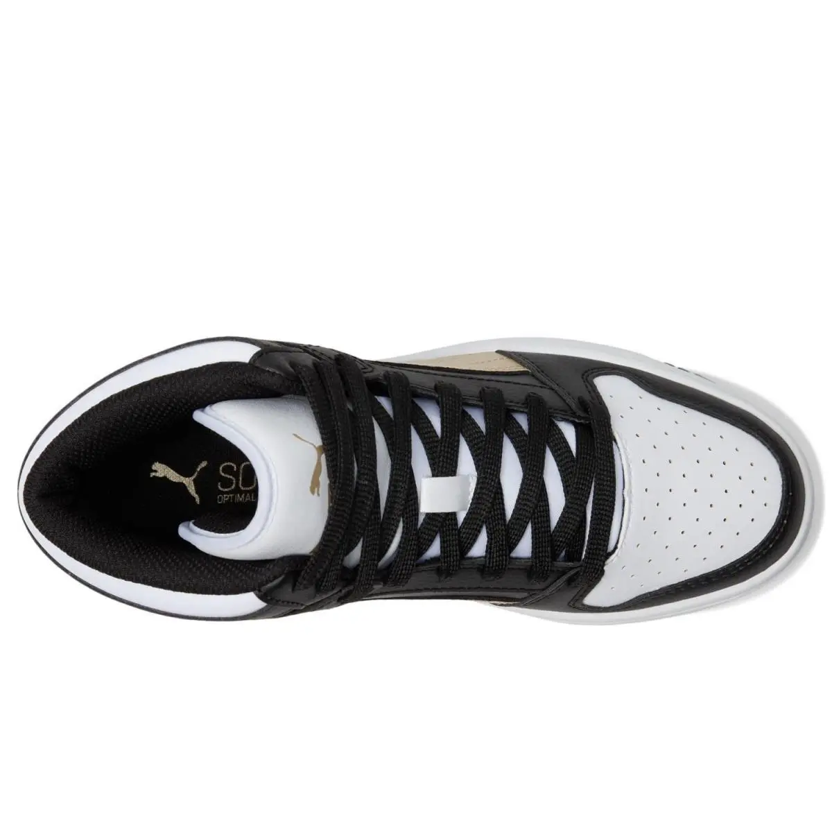 Puma shoes - 041468160219 - 041468160219 - BLACK/GOLD/WHITE 5