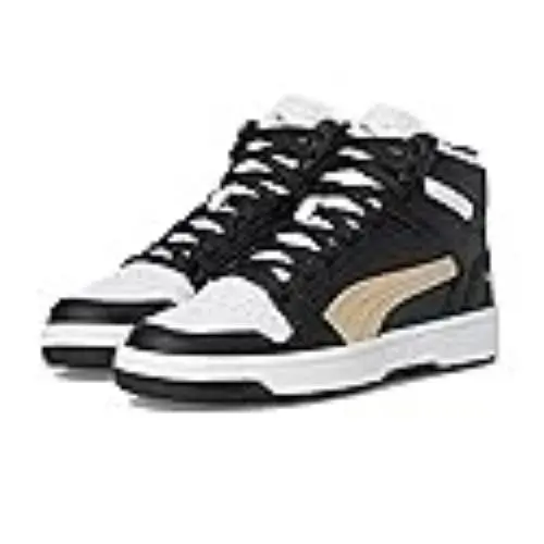 Puma shoes - 041468160219 - 041468160219 - BLACK/GOLD/WHITE 6