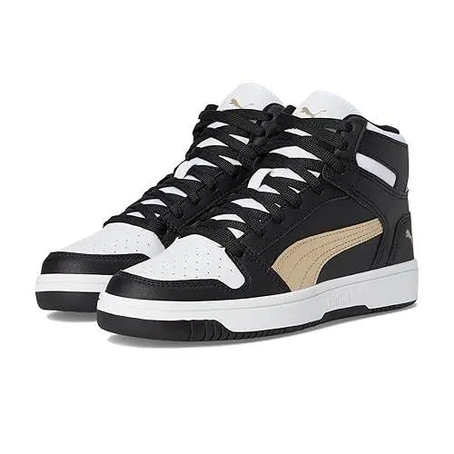 Puma shoes - 041468160219 - 041468160219 - BLACK/GOLD/WHITE 7