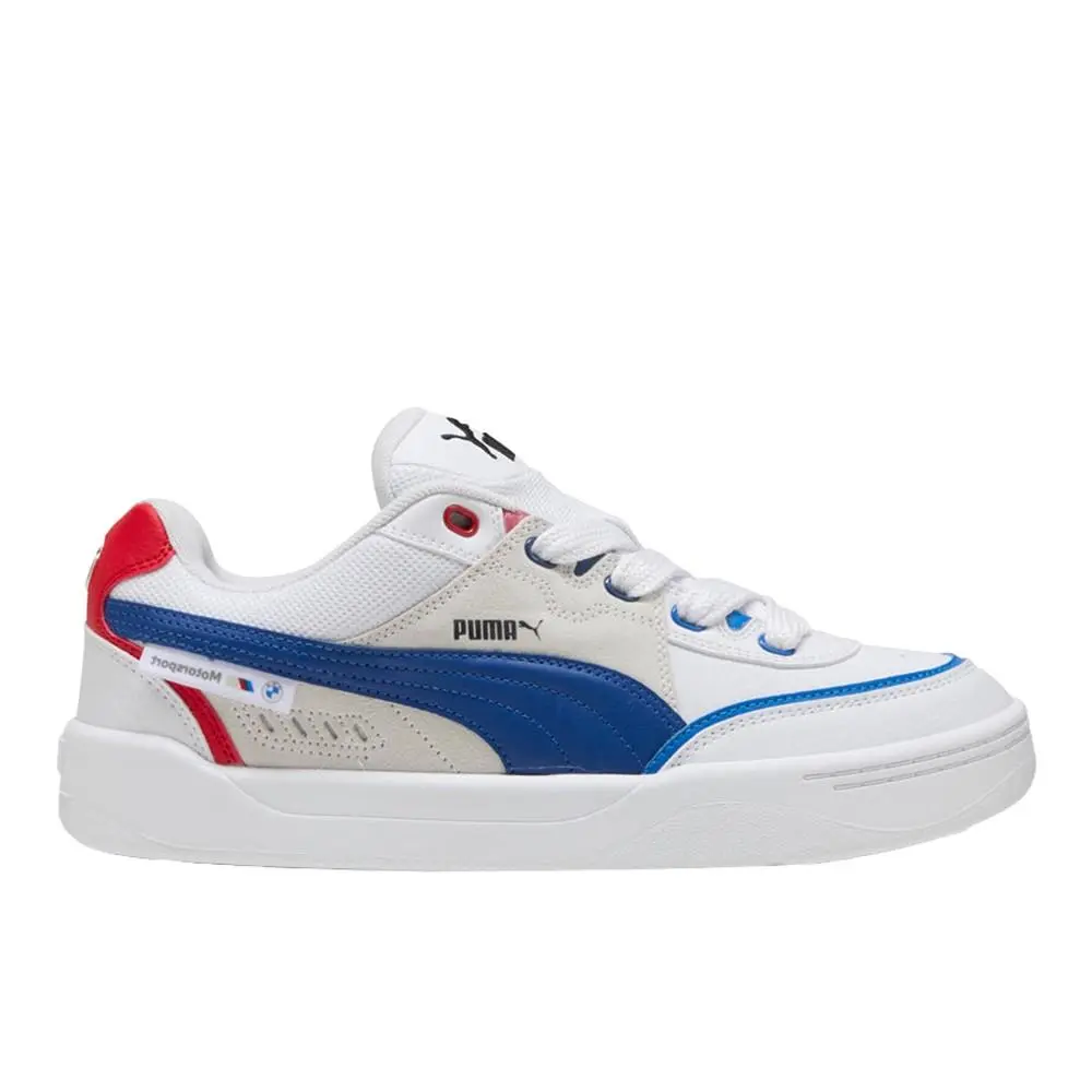 Puma Bmw M Motorsport Park Sk8 Lace Up Mens White Sneakers Casual Shoes 3090630