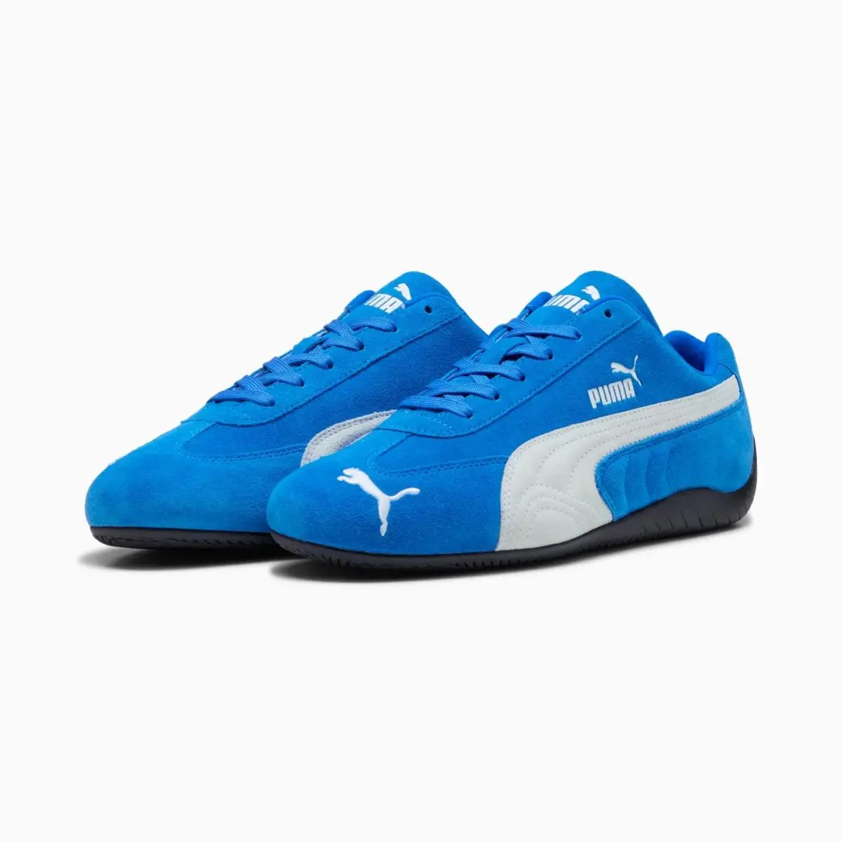 Puma Speedcat OG 398846-18 Sneakers Men`s Team Royal White Suede Lifestyle Shoes