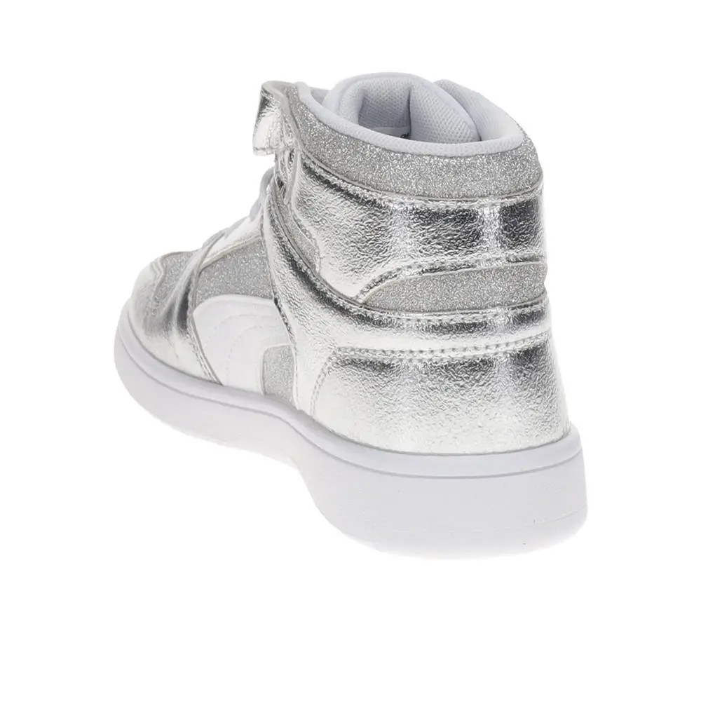 Puma shoes - PUMA Rebound Layup Glitz Plus Slip On  Toddler - 40656501 - Silver 4