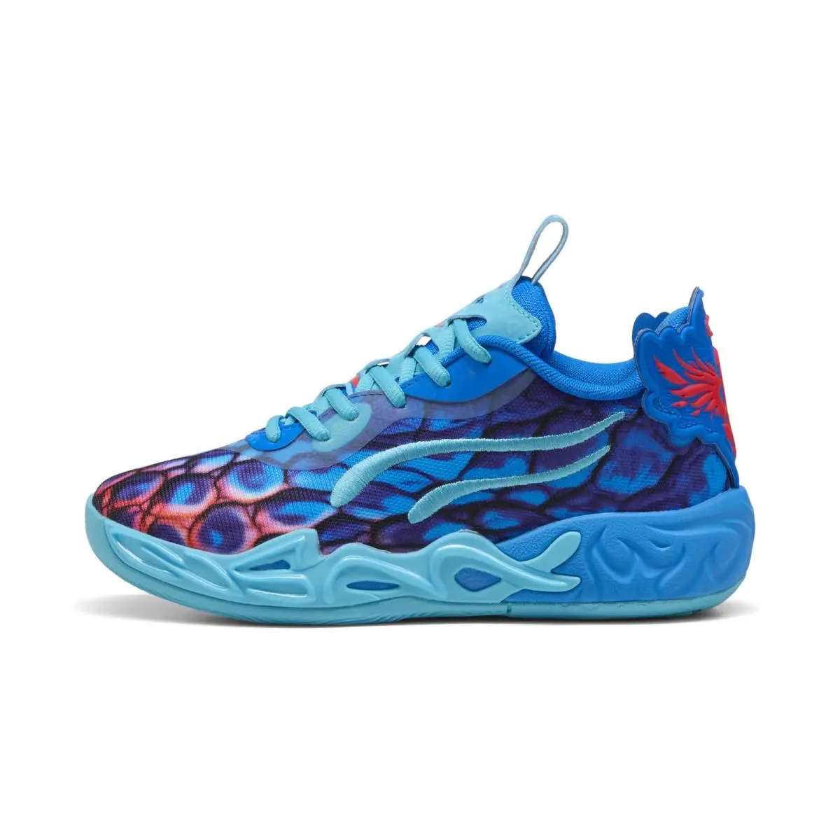 Puma shoes - PUMA  X Lamelo Ball Mb.04 Lo Alien Skins Basketball  Youth - 31132001 - Blue 5