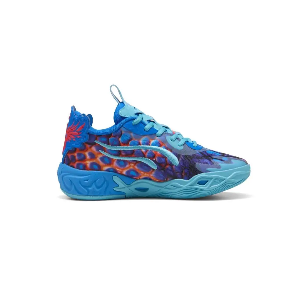 Puma shoes - PUMA  X Lamelo Ball Mb.04 Lo Alien Skins Basketball  Youth - 31132001 - Blue 7