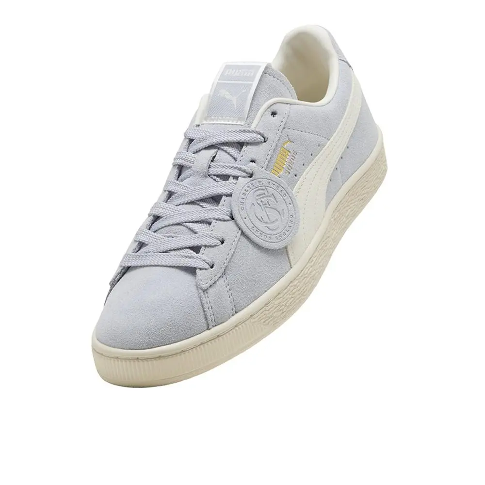Puma shoes - PUMA Suede Charles F. Stead Lace Up - 40534105 - Blue 12