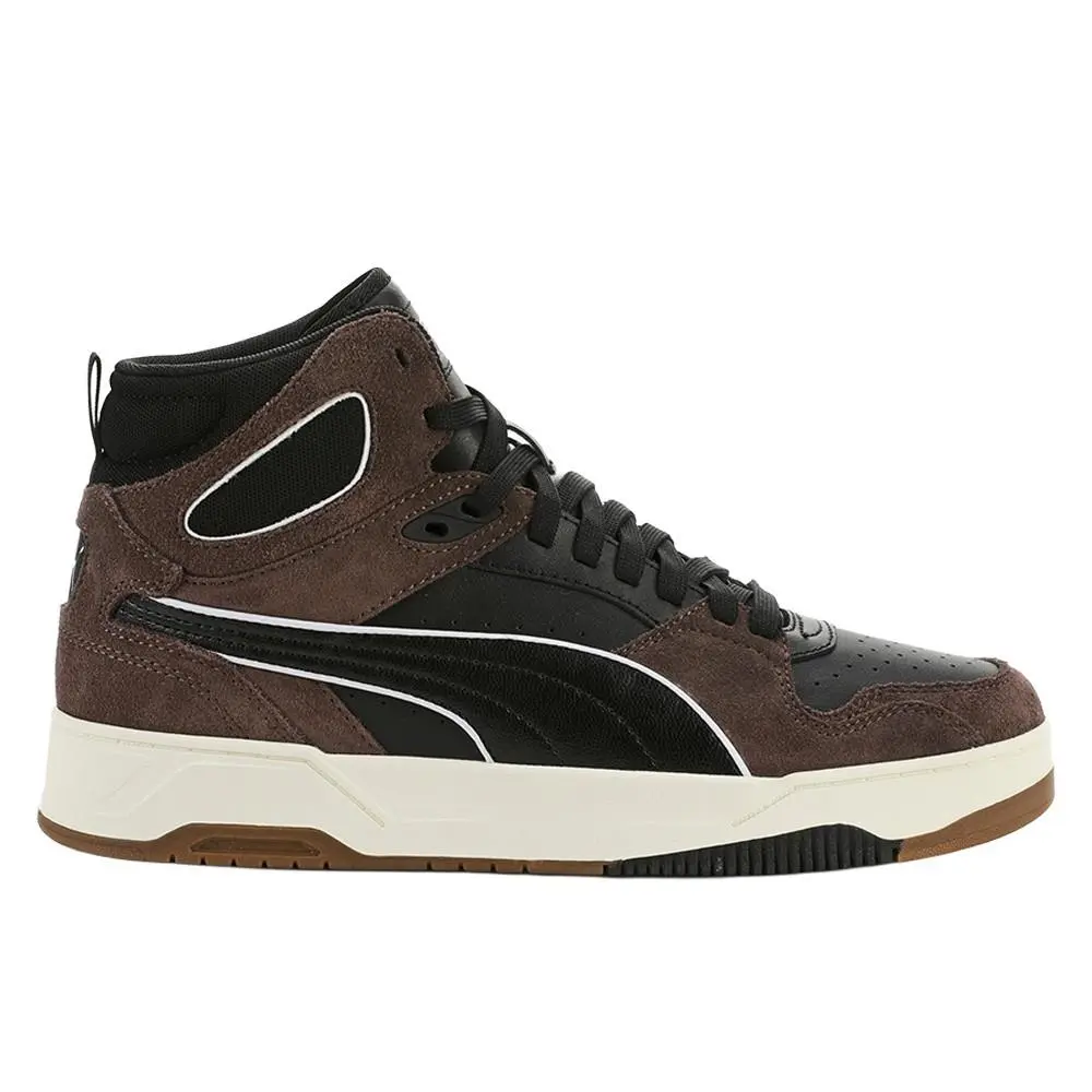 Puma shoes - PUMA Rebound Break Mid Lace Up - 40245202 - Brown 7