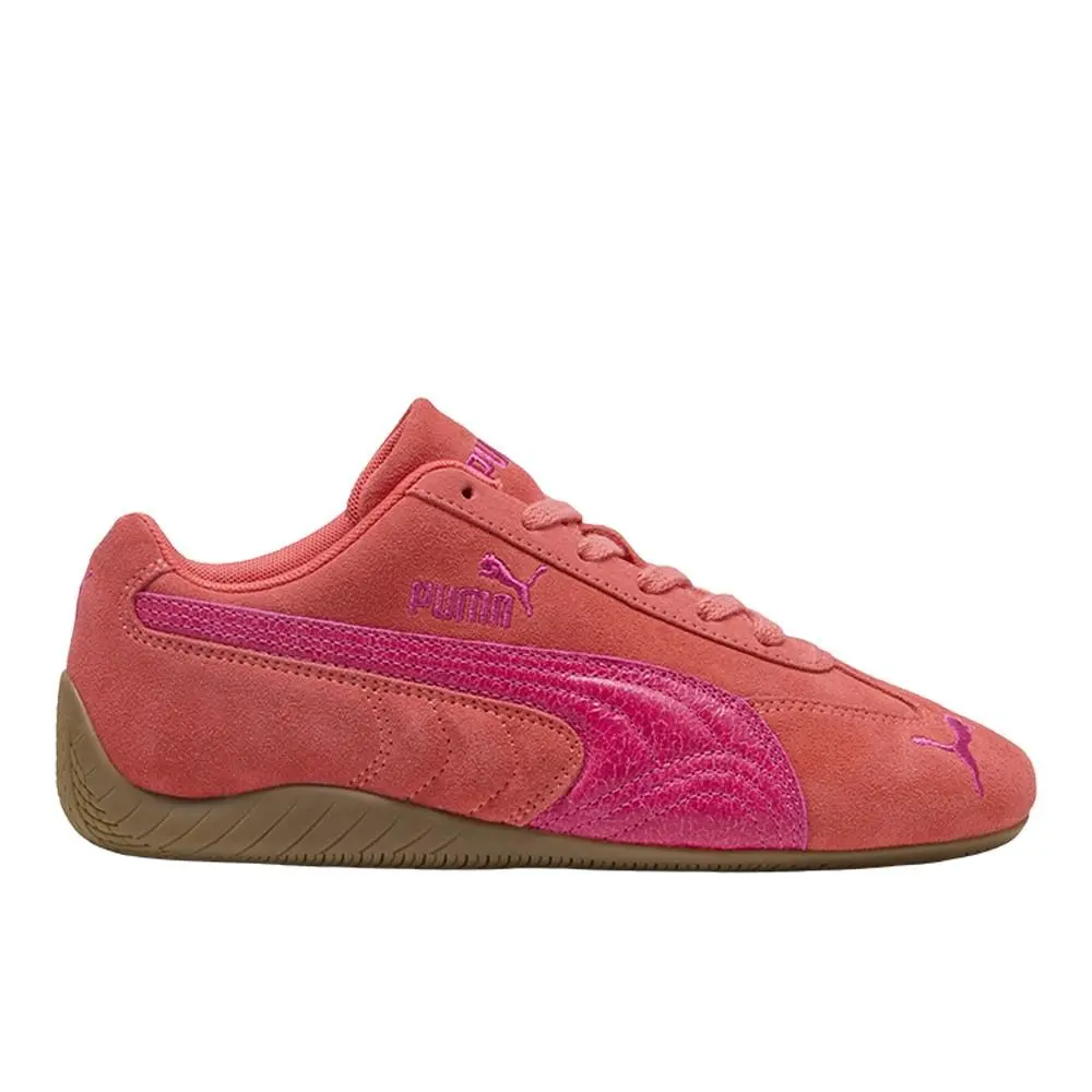 Puma Speedcat Vibes Lace Up Womens Red Sneakers Casual Shoes 40614301