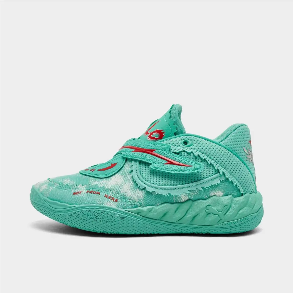 Puma shoes - 40659701 300 - Aquatic/For All Time Red 3