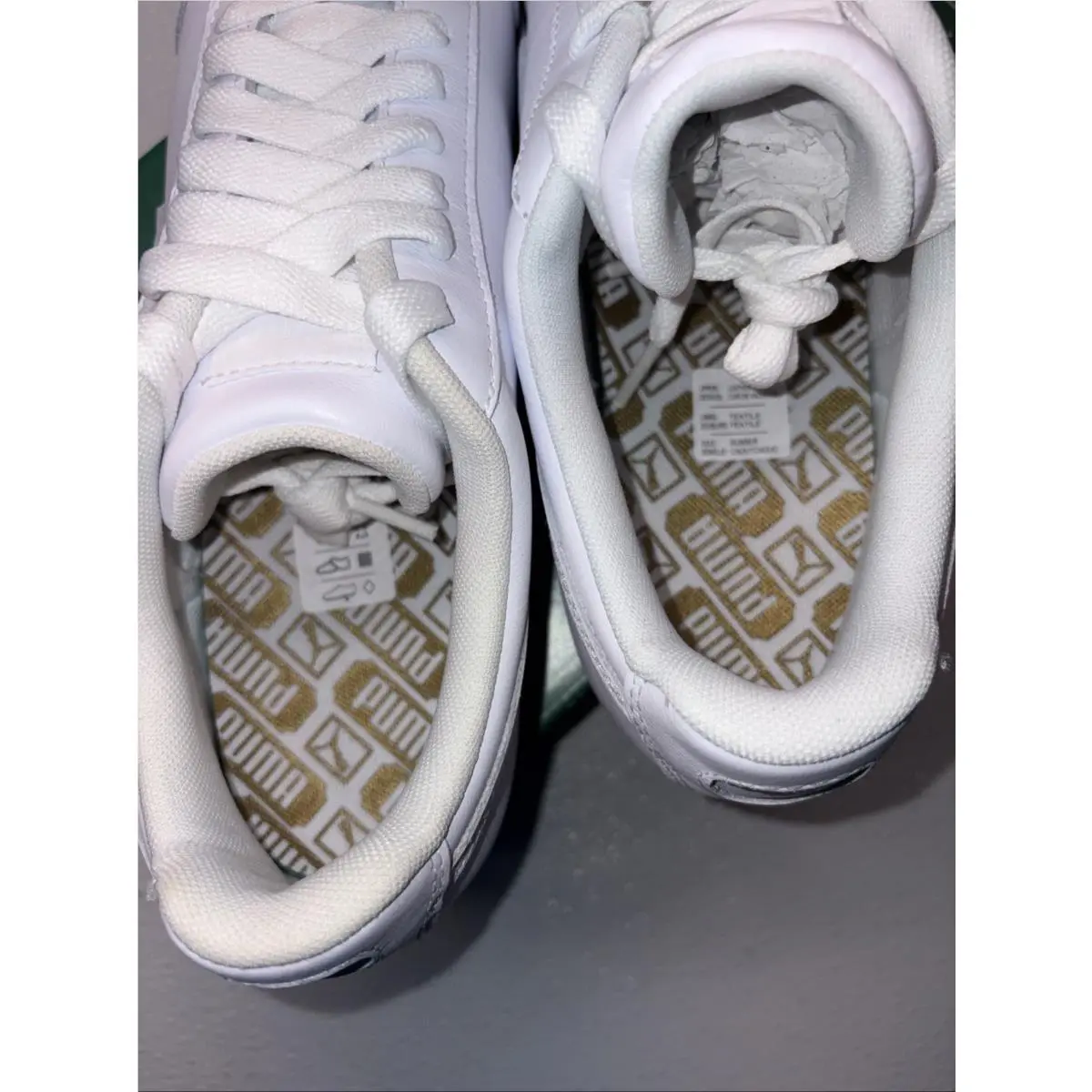 Puma shoes - PUMA Roma - Roma - 366408-01 - White, Manufacturer: White/Gold/Gum 3