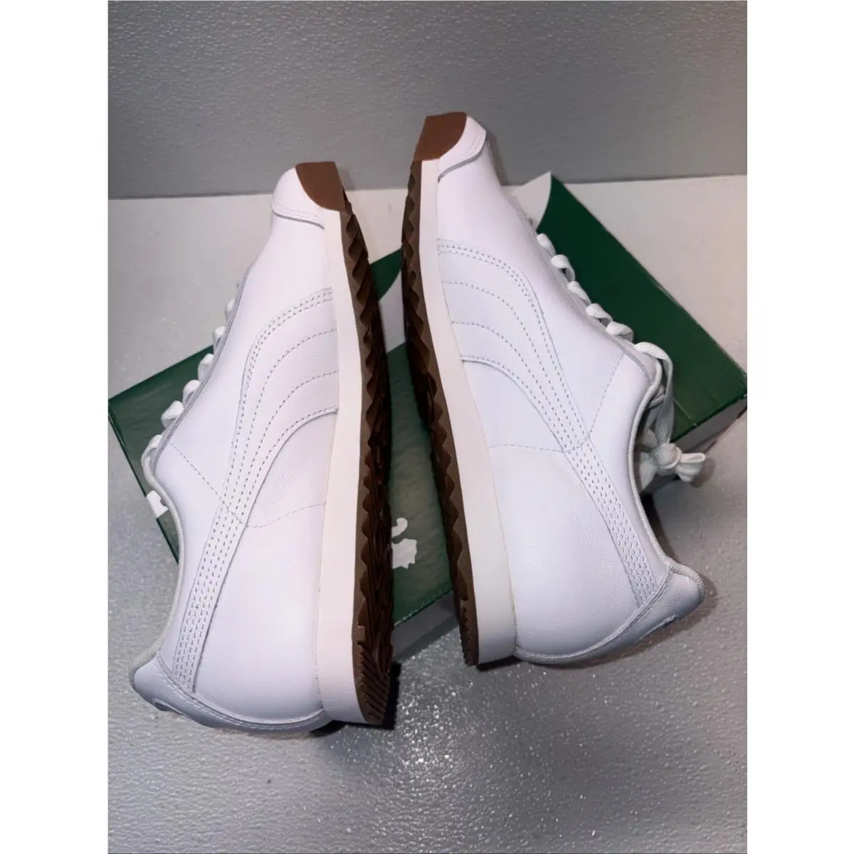 Puma shoes - PUMA Roma - Roma - 366408-01 - White, Manufacturer: White/Gold/Gum 5