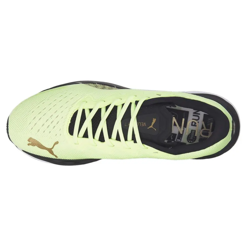 Puma shoes - PUMA Velocity Nitro 2 75Th Anniversary Running - 37852901 - Yellow (UPC: 195730465745) 2