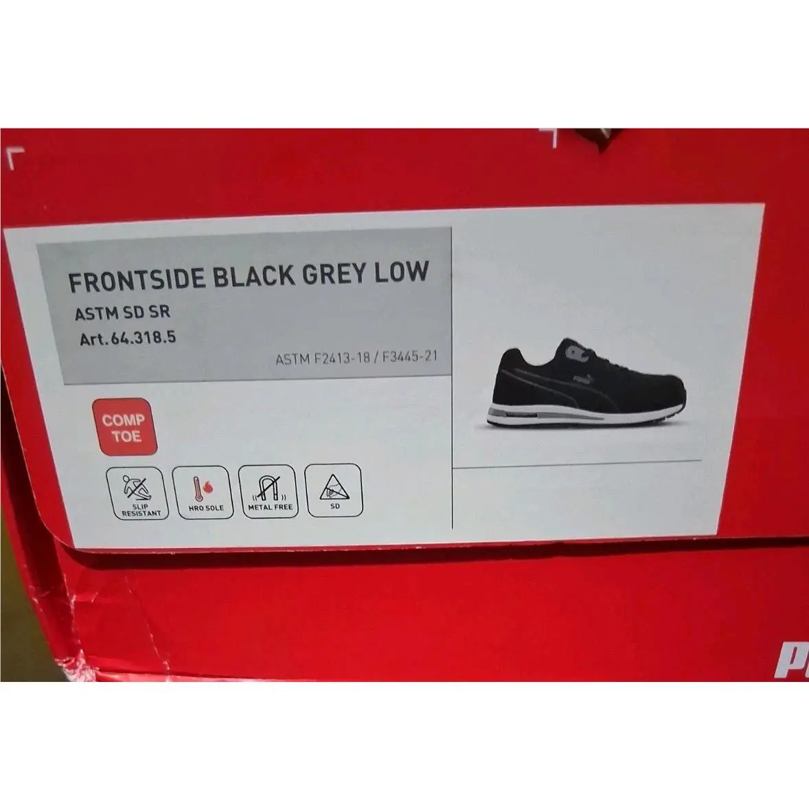 Puma shoes - Puma Safety Work Shoe - Safety Work Shoe - Black 17