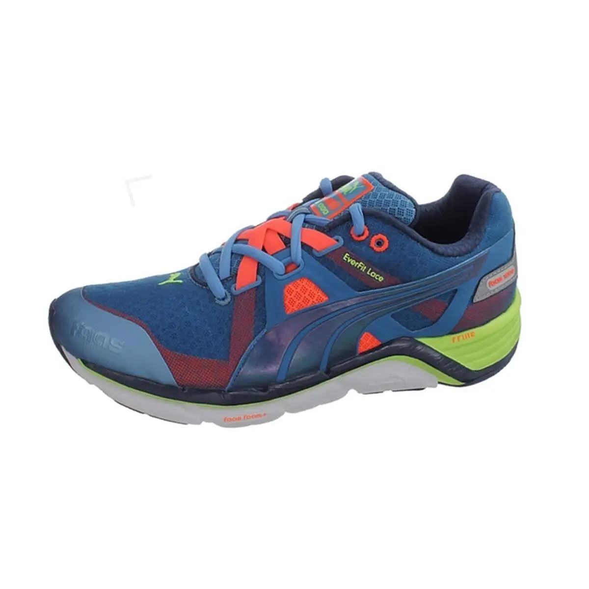 Puma Men`s Faas 1000 Running Shoe Size US 11 M Metallic - Coral - Yellow - Blue