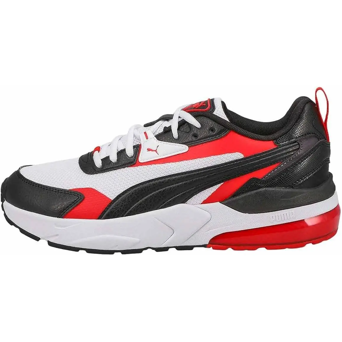 Men`s Puma Vis2K Back To Heritage Puma White-puma Black-red 393469 02 - 11.5