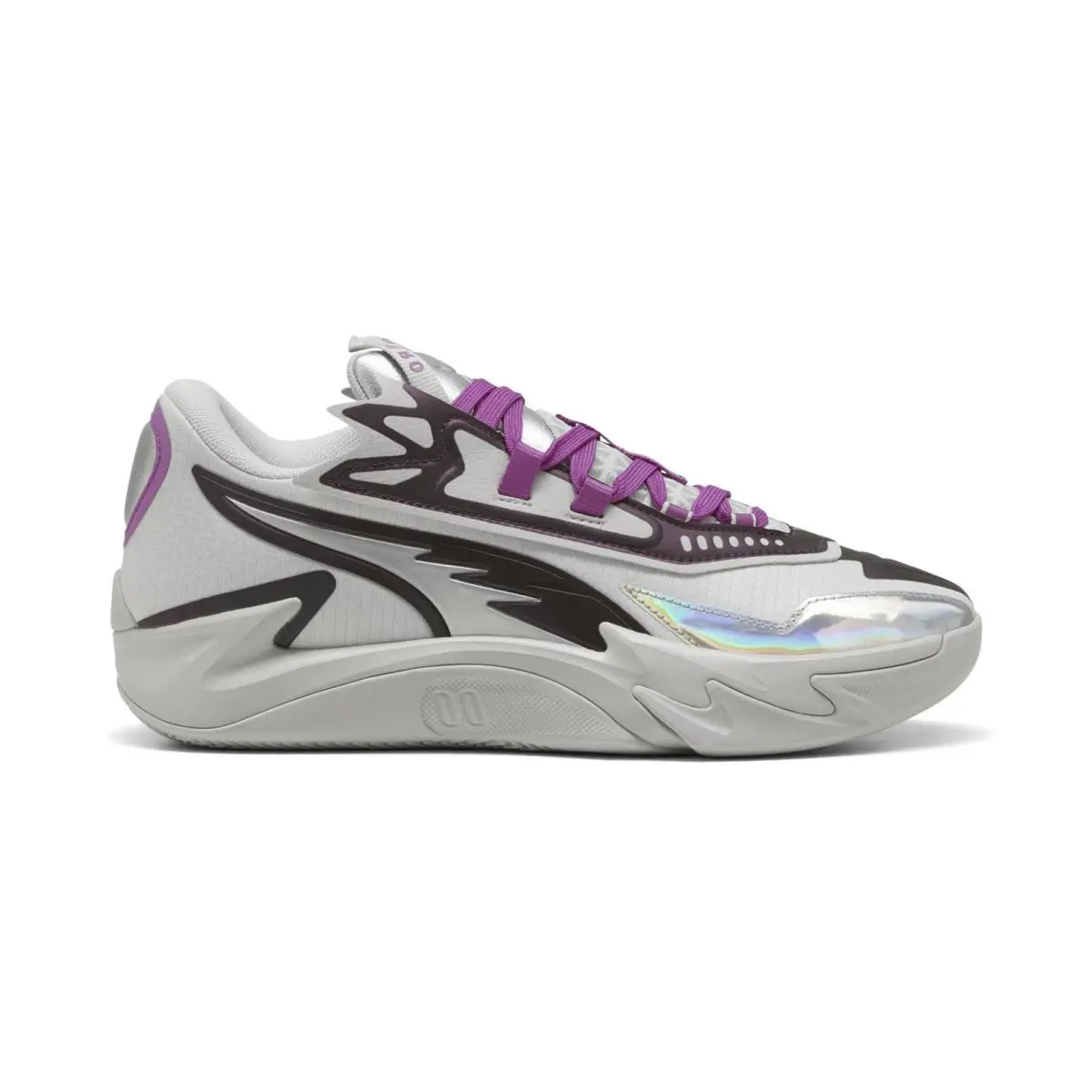 Puma Scoot Zeros II Sterling 31135101 Mens Gray Athletic Basketball Shoes 18