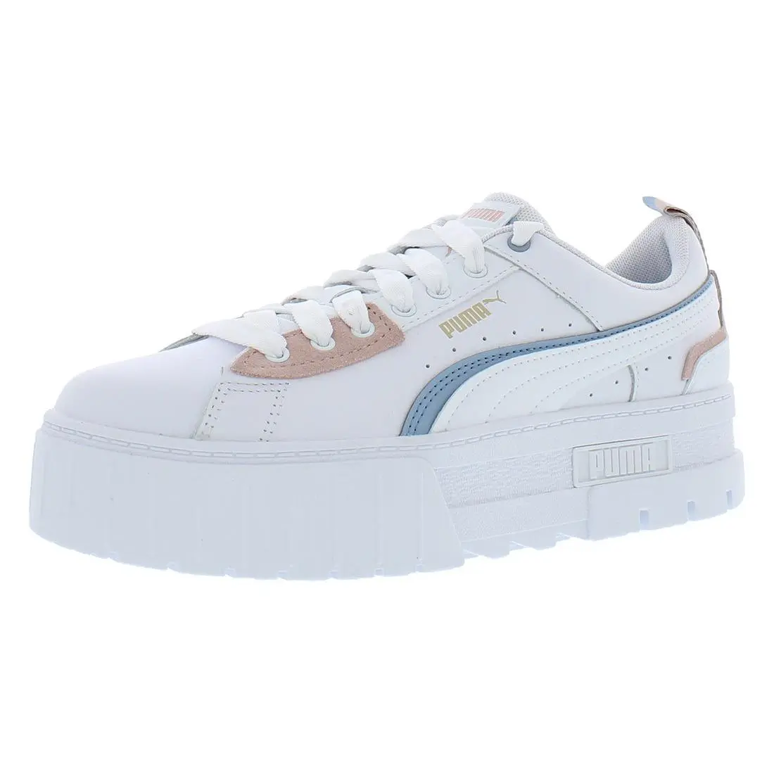 Puma shoes - Puma White/Rose Quartz, Main: White (UPC: 195552539075) 0