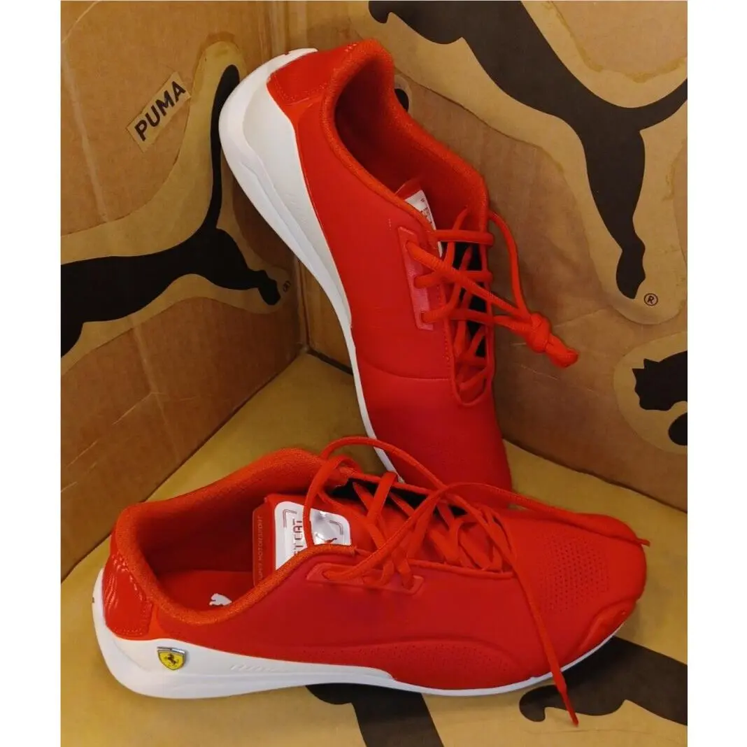Puma Men`s U.s. Size 12 SF Ferrari Drift Cat 8 Red White 306818-02