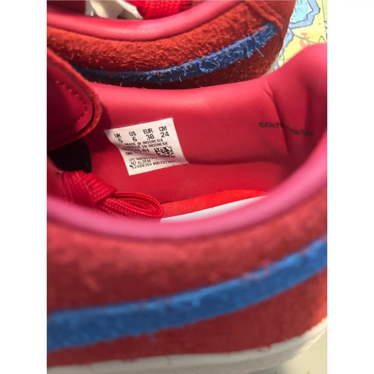 Puma shoes - Suede One Piece Red Hair Shanks - Red 2