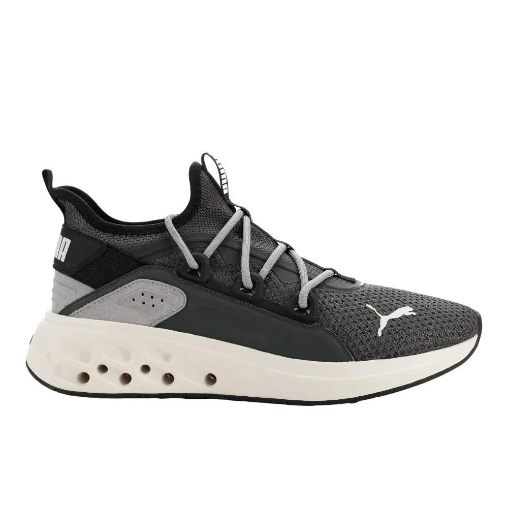 Puma Softride Frequence Lace Up Mens Grey Sneakers Size 9 US
