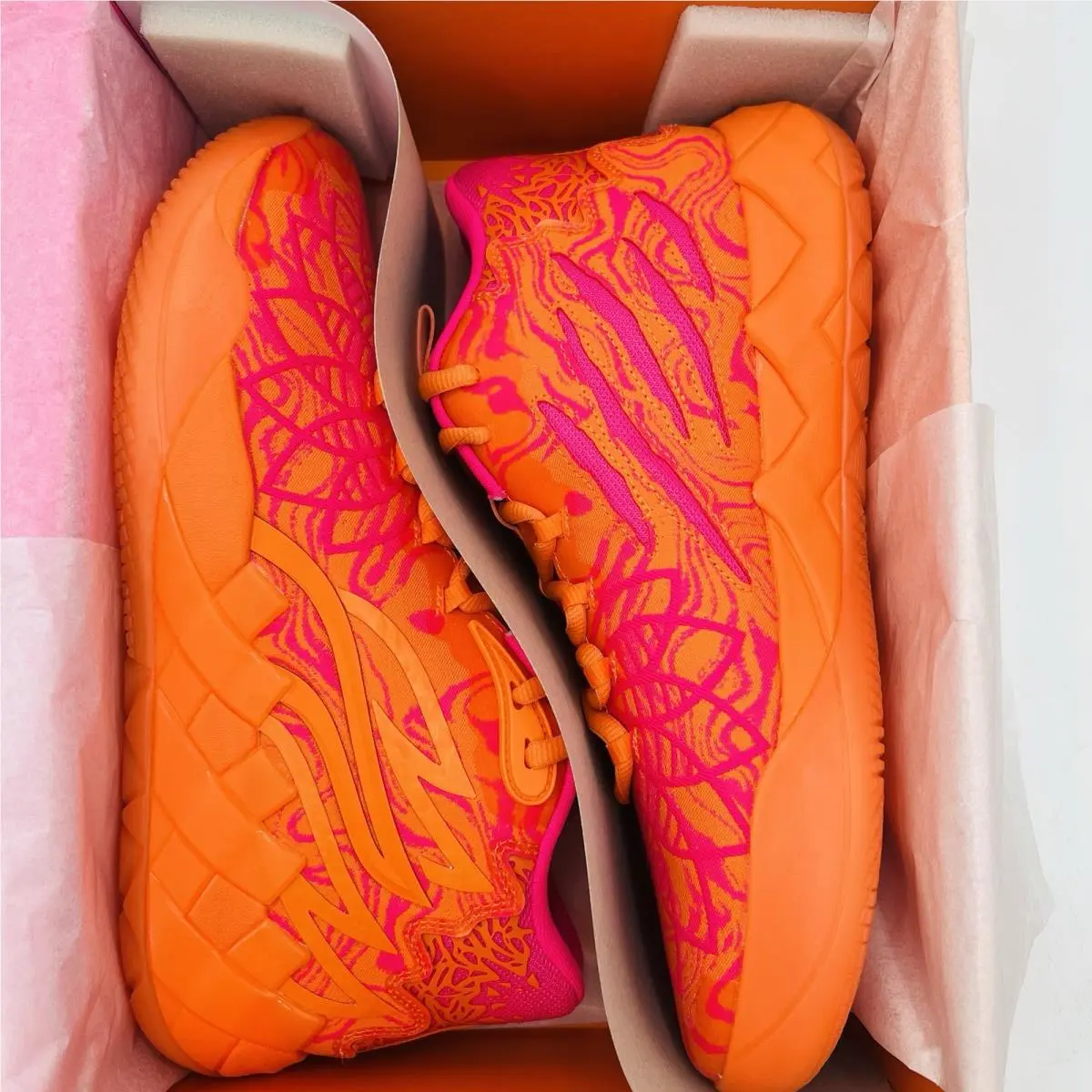 Puma shoes - PUMA MB.01 - 312855-01 - Orange 6