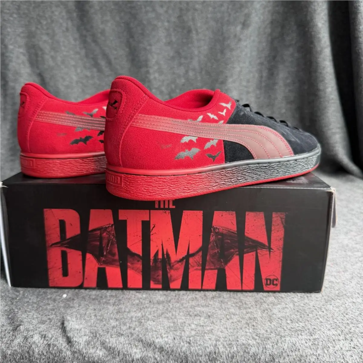 Puma shoes - Puma Suede Classic Batman - Suede Classic Batman - 383241 01 - Black 2