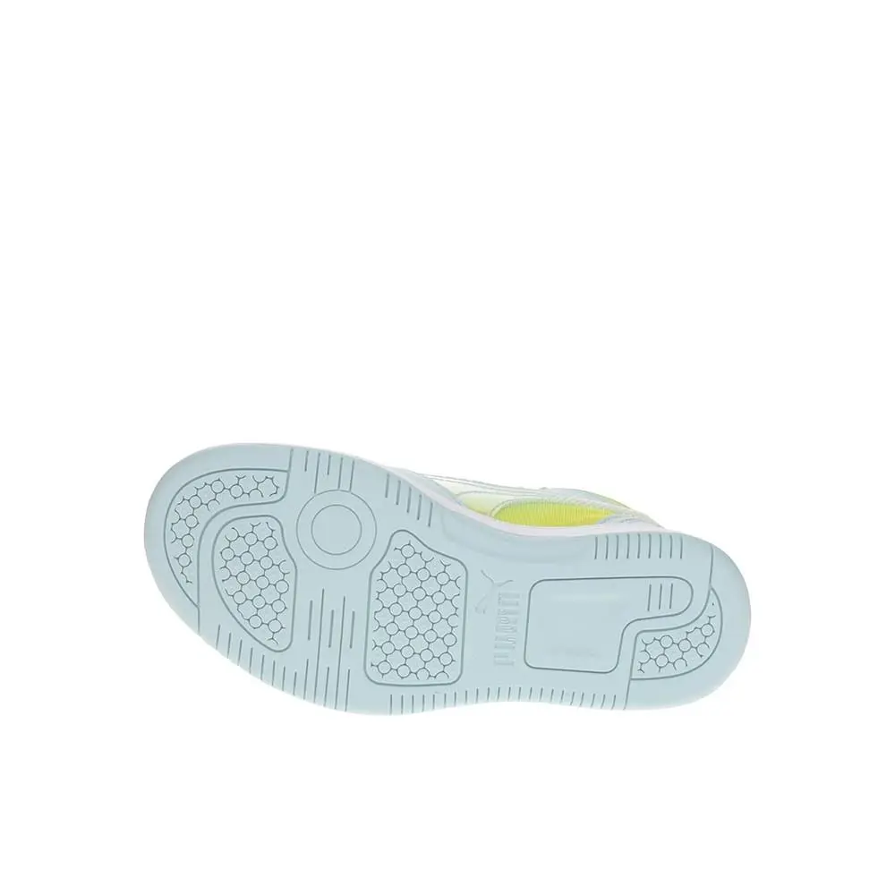 Puma shoes - PUMA Rebound V6 Mid Rainbow Slip On  Toddler - 40539101 - Blue (UPC: 198555485615) 3