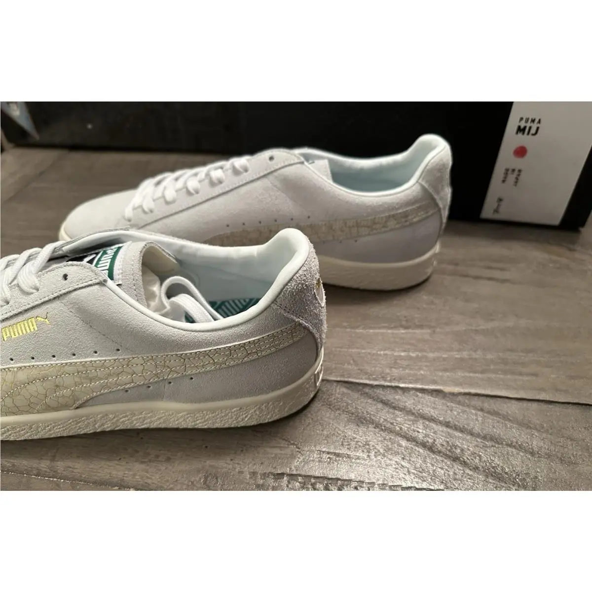 Puma shoes - PUMA Suede - Suede - 383797-01 - White (UPC: 195100497536) 2