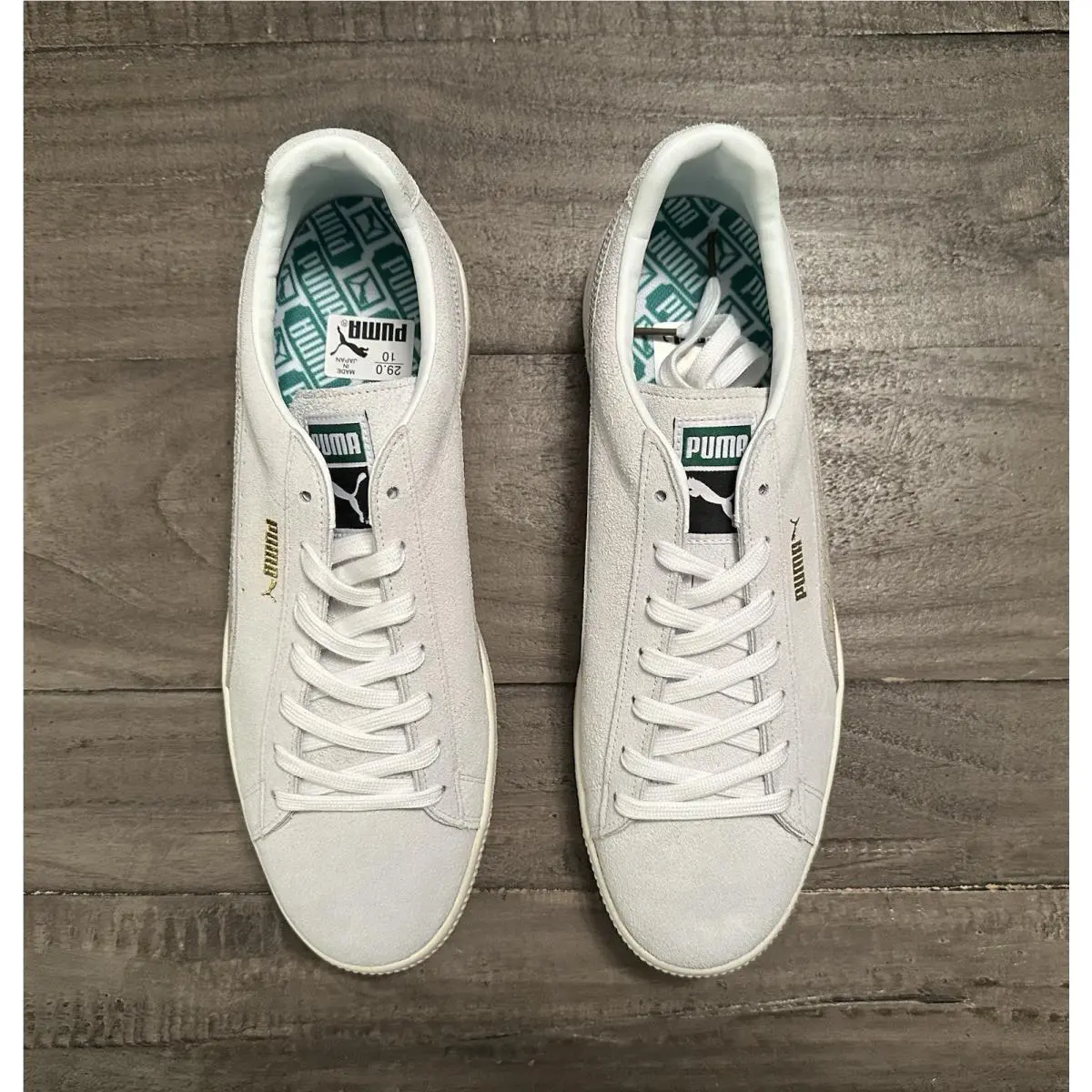 Puma shoes - PUMA Suede - Suede - 383797-01 - White (UPC: 195100497536) 4