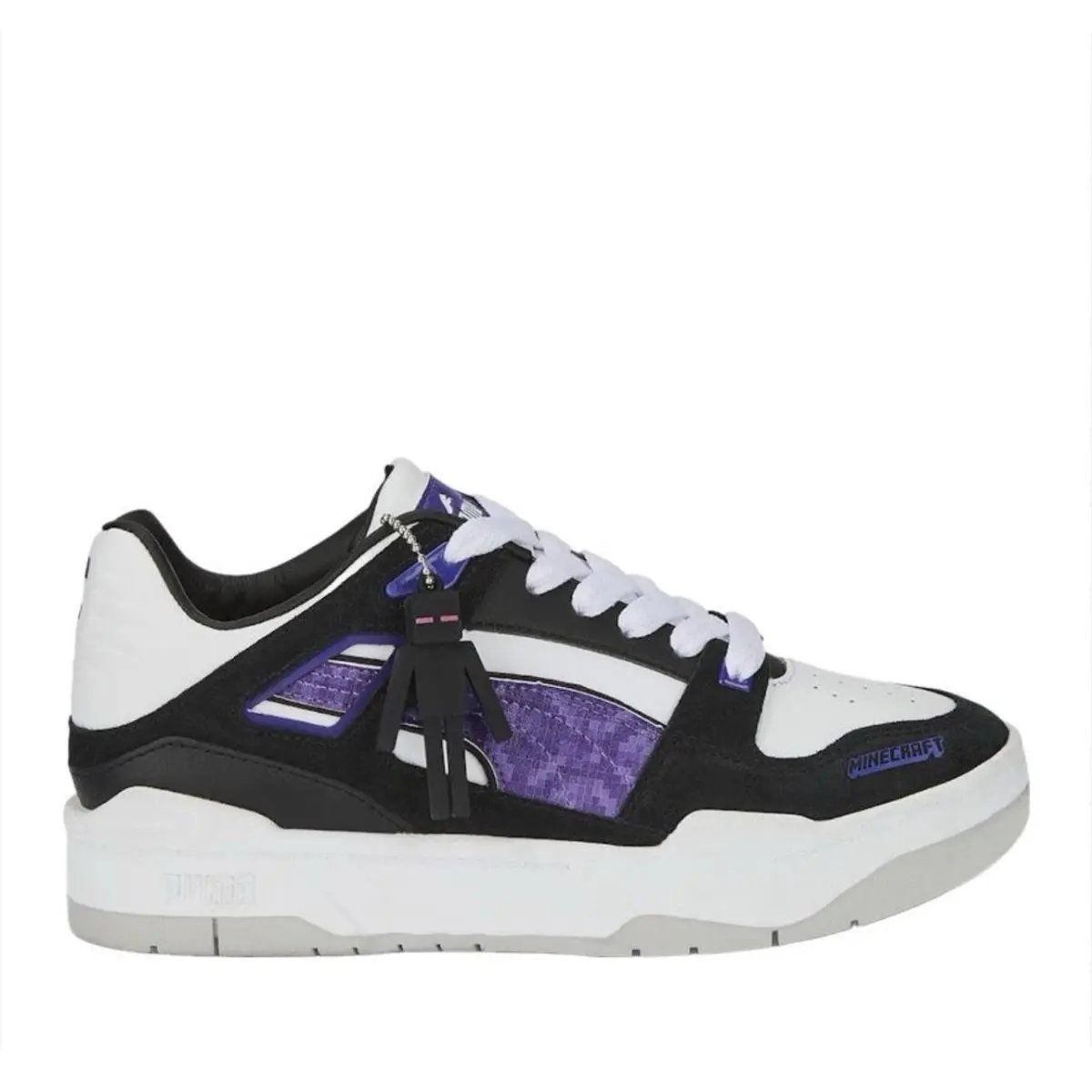 Puma Minecraft x Slipstream Sneakers Black White 386128-02 Big Kids Size 6