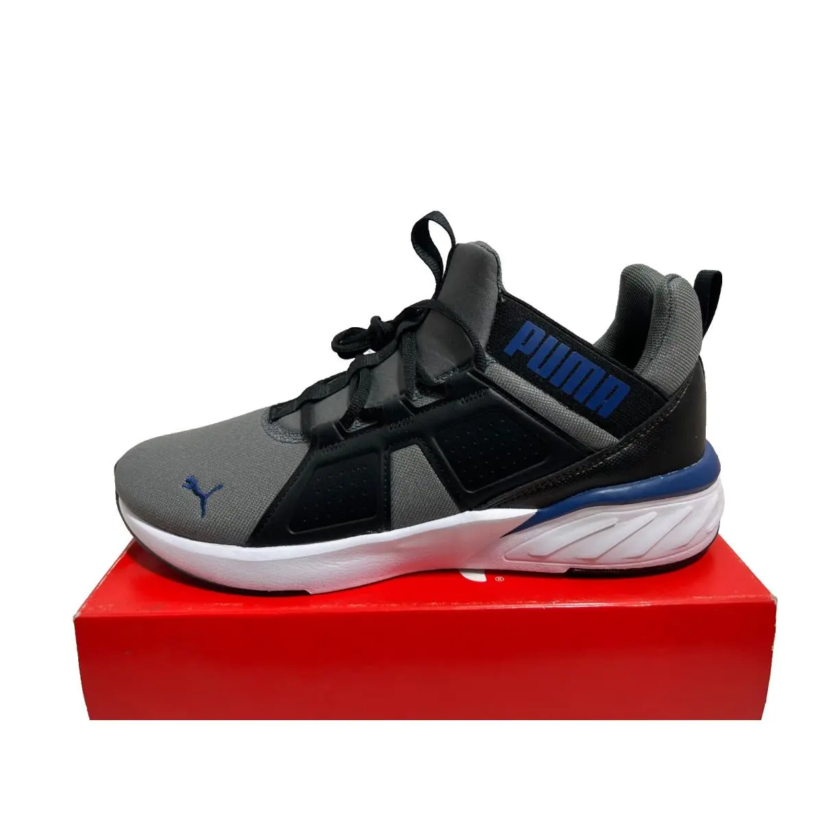 Puma shoes - GREY/BLACK/BLUE-377705-02 0