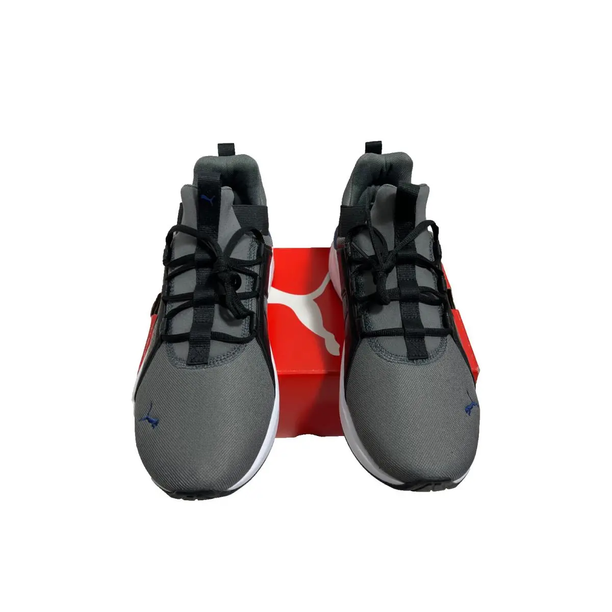 Puma shoes - GREY/BLACK/BLUE-377705-02 2